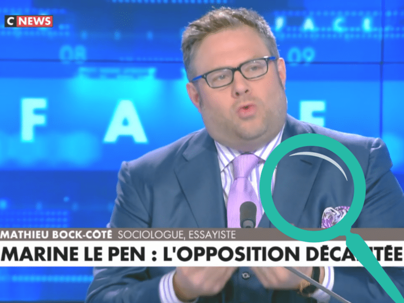 Face aux propos de Bock-Côté : le RN est-il une victime du « système » ?