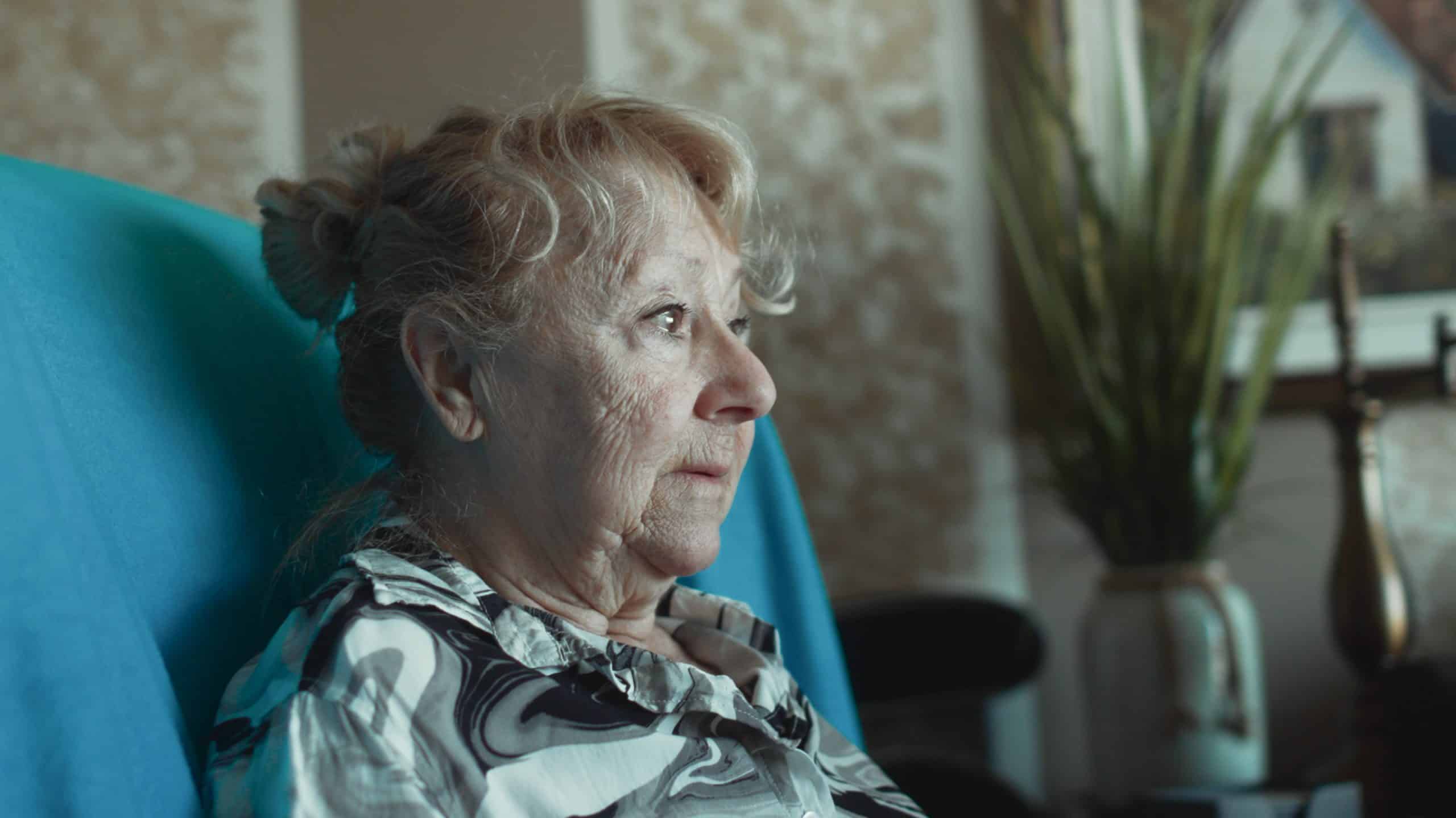 Une habitante du manoir Lafontaine. Photo : Fraser Films